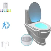LED nočna luč za WC s senzorjem gibanja