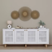 Hanah Home Konzolni sto Bohemian 1600-134, 180x75x40 cm, Beli