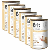Brit Veterinary Diets GF dog Hepatic 6 x 400 g