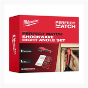MILWAUKEE Set nastavkov SHOCKWAVE 4932492656
