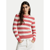 Polo Ralph Lauren Pulover 211965754001 Roza Slim Fit