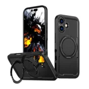 Maska Mag Case Ring Armor za iPhone 17 crna