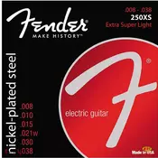 Fender 250XS strune za električno kitaro