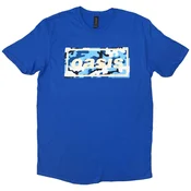Oasis Camo Logo Blue XL Majica