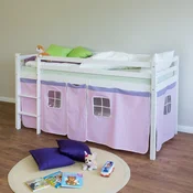 Homestyle4U Pograd, 207,5x110x96,5 cm, roza