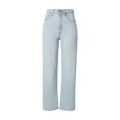 Levis ravne traperice za žene RIBCAGE STRAIGHT ANKLE