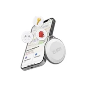 slomart Lokalizator SBS Track My Circle vodoodporen IP65 združljiv z Apple Find My - bel