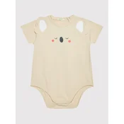 United Colors Of Benetton Otroški bodi 3P4ZAB001 Bež Regular Fit
