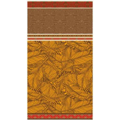 brisača 100x180 cm, rjavi listi