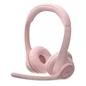 Slušalice Logitech Zone 300, Bluetooth, roza - 981-001412