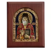 Ikona u drvetu Sveti Arsenije Boka, Pravougaona, 170x205x22mm