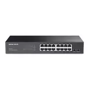 TP-Link MS116GS mrežno stikalo Gigabit Ethernet (10/100/1000) Črna