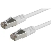 ROLINE Roline 21.15.0300 RJ45 omrežni kabel\, Patch kabel CAT 5e S/FTP 0.50 m siva  1 kos, (20421059)