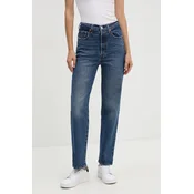 Levis kavbojke RIBCAGE STRAIGHT ANKLE ženske