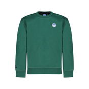 NORTH SAILS CHILDRENS ZIP-UP SWEATSHIRT, GREEN