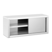 Royal Catering Gostinska stenska omara z drsnimi vrati STAL 130 kg 120 x 40 x 50 cm