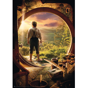 Schmidt - Puzzle Hobit - Leaving Bag End - 1 000 kosov