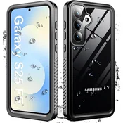 Vodootporna maska ShellBox WaterProof za Samsung Galaxy S25 FE s IP68 za spuštanja do 1.5m dubine - crna