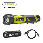 vrtljiva luč Ryobi USB litijeva XXX