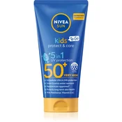 Nivea Sun Kids otroški losjon za sončenje 5 v 1 SPF 50+ 50 ml