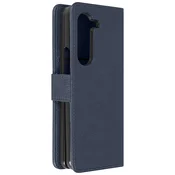 AVIZAR Ovitek denarnica Chesterfield serije Samsung Galaxy Z Fold 5 - polnocno modra, (20714145)