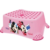 Stopite do stranišča/umivalnika Mickey & Minnie, roza