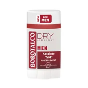 Borotalco Solid Deodorant for Men, Dry Amber Perfume (Deo Stick), 40 ml