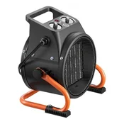 VEVOR Električni grelnik za rastlinjak 2000W PTC, ventilator, nizki/visoki način, kot 15°, zaščita pred pregrevanjem