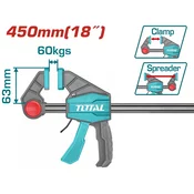 TOTAL Brza stega 63x450mm