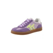 TOM TAILOR Nizke superge neonsko zelena/lila/svetlo lila