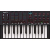 Akai MPK Mini MK4 Black MIDI keyboard (Kot novo)