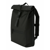 Nahrbtnik Rains Rolltop Rucksack W3 13320 Črna