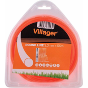 Villager Orange line najlonska nit za trimer, okrugla, 2,4 mm x 86 m (1 LB)