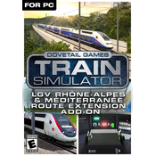 Train Simulator: LGV Rhône-Alpes & Méditerranée Route Extension Add-On