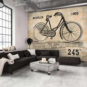 Foto tapeta - Old School Bicycle 100x70