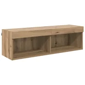 Vidaxl TV stenska omara Umetni hrast 100 x 30 x 30 cm Konstruiran les