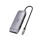 Choetech HUB-M15 USB 3.2 Gen 1 (3.1 Gen 1) Type-C Sivo
