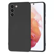 Silikonski ovitek Techsuit SoftFlex za Samsung Galaxy S21 - črn