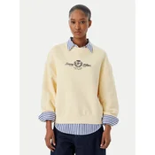 Tommy Hilfiger Jopa Crest Embroidery WW0WW48733 Bež Relaxed Fit