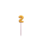 2BEES®? Rojstnodnevna svečka številka 2 - balon