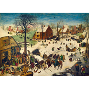 BlueBird - Puzzle Pieter Bruegel the Elder - The Census at Bethlehem, - 1 000 kosov