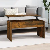 Stolic za kavu boja hrasta 102x50,5x52,5 cm konstruirano drvo