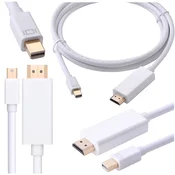 Adapter za mini DisplayPort na HDMI, bel, 1,8 m