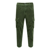 Only & Sons Kargo hlače DEW, zelena