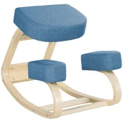 Homestar Stol za klečanje 51x69x58 cm modre barve