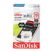 SANDISK memorijska kartica MicroSDHC ULTRA 80M/s 16GB CL10