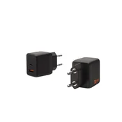 UAG SRGE 30W 2-portni (USB-C, USB-A) stenski polnilnik EU črne barve