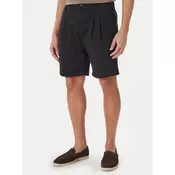 Nautica Kratke hlače iz tkanine Rava NCC03970 Črna Relaxed Fit