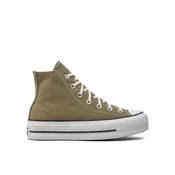 Modne superge Converse Chuck Taylor All Star Lift Hi A07571C Khaki