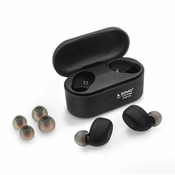 SAVIO savio tws-04 slušalke (bluetooth; brezžične, bluetooth; z vgrajenim mikrofonom; črne barve